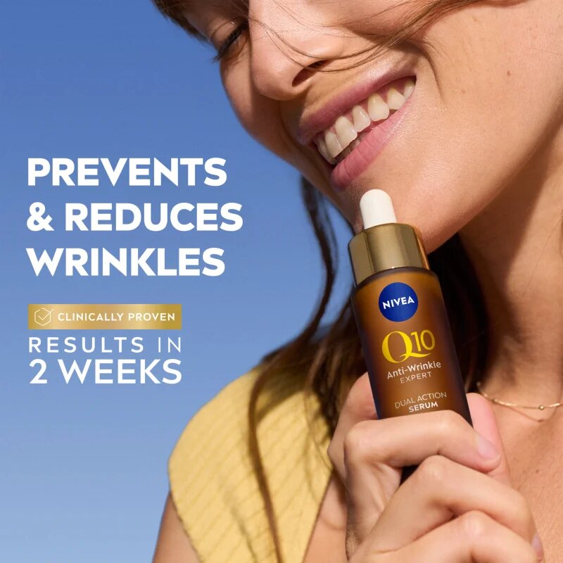 Nivea Q10 Anti-Wrinkle Expert dual szérum a ráncok ellen 30 ml