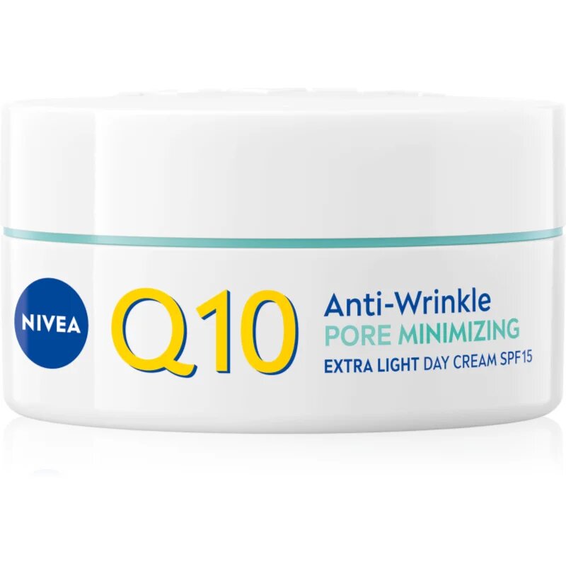 Nivea Q10 Anti-Wrinkle könnyű nappali krém a ráncok ellen SPF 15 50 ml