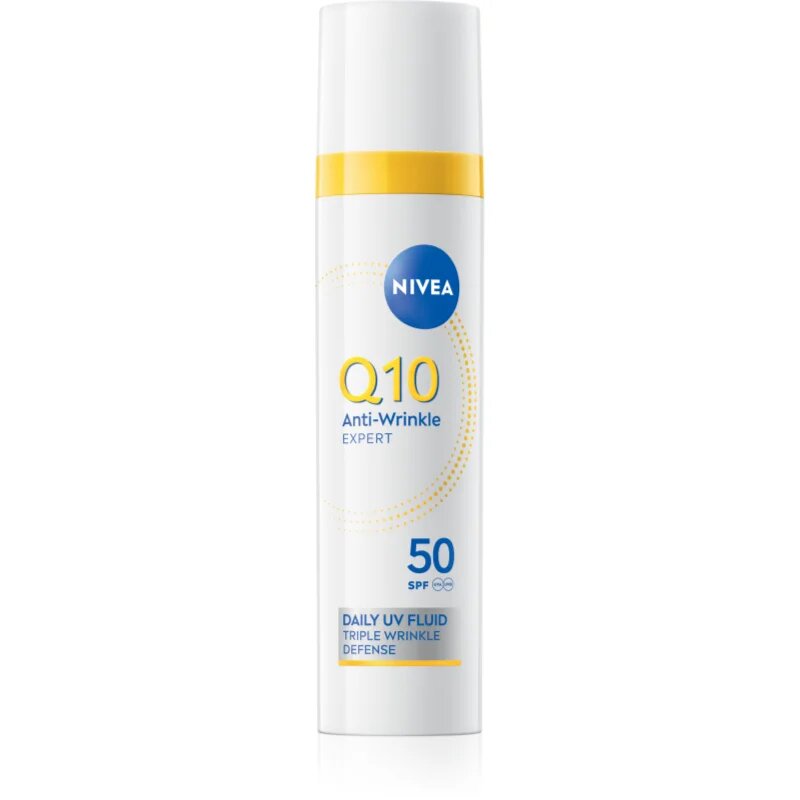 Nivea Q10 Anti-Wrinkle ultra könnyű fluid SPF 50 40 ml