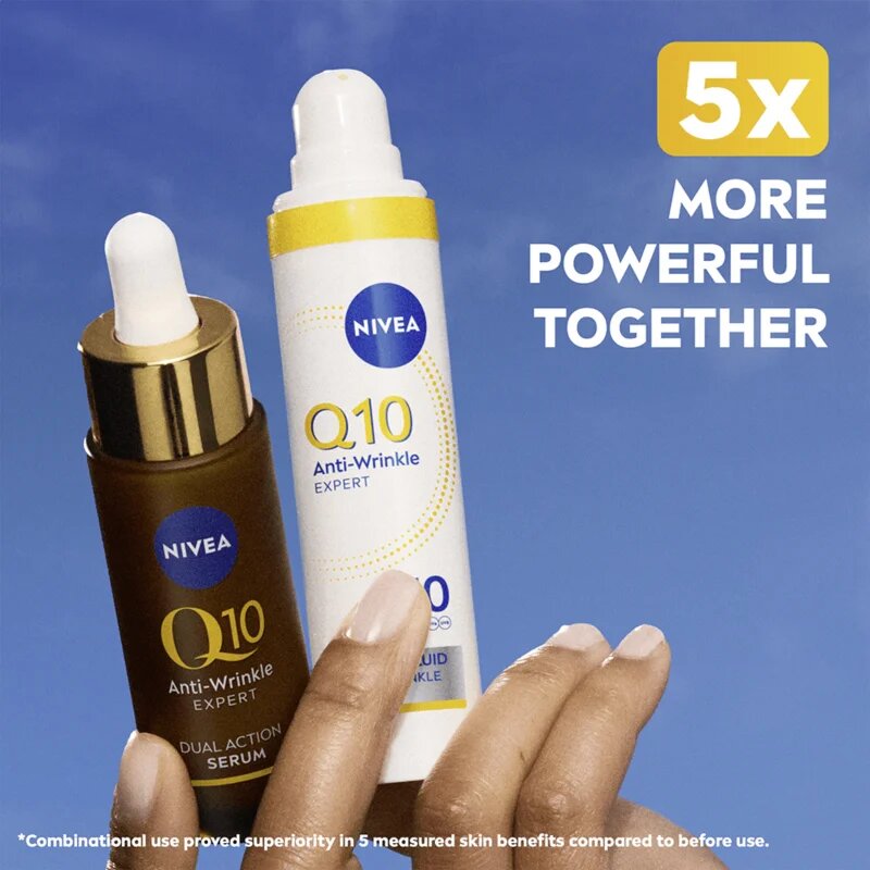 Nivea Q10 Anti-Wrinkle ultra könnyű fluid SPF 50 40 ml