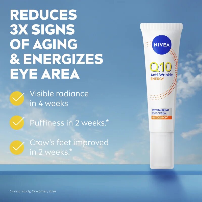 Nivea Q10 Energy szemkrém a ráncok ellen 15 ml
