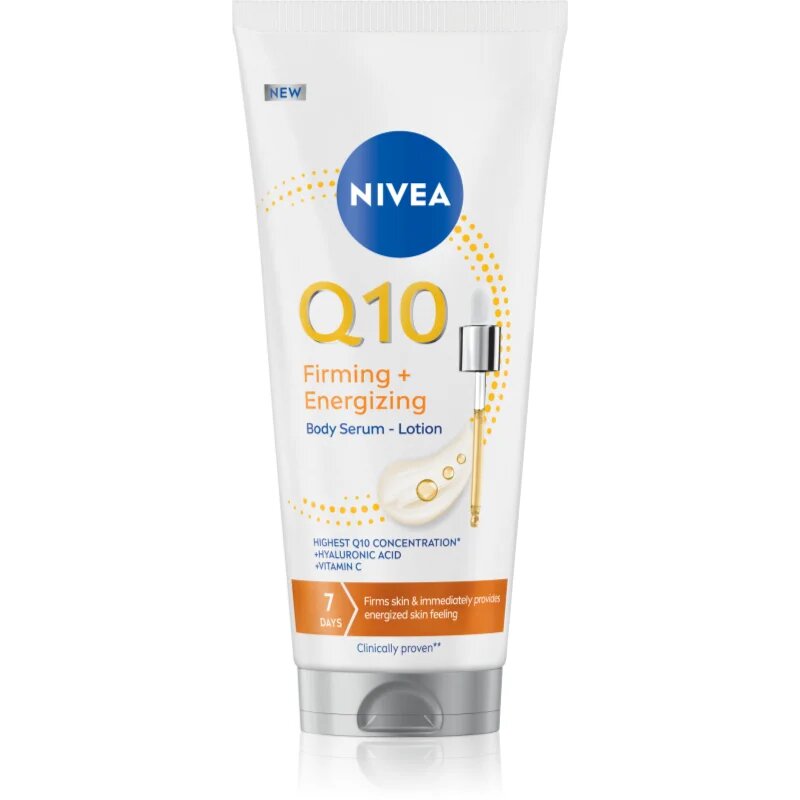Nivea Q10 Firming + Energizing bőrfeszesítő testszérum 200 ml