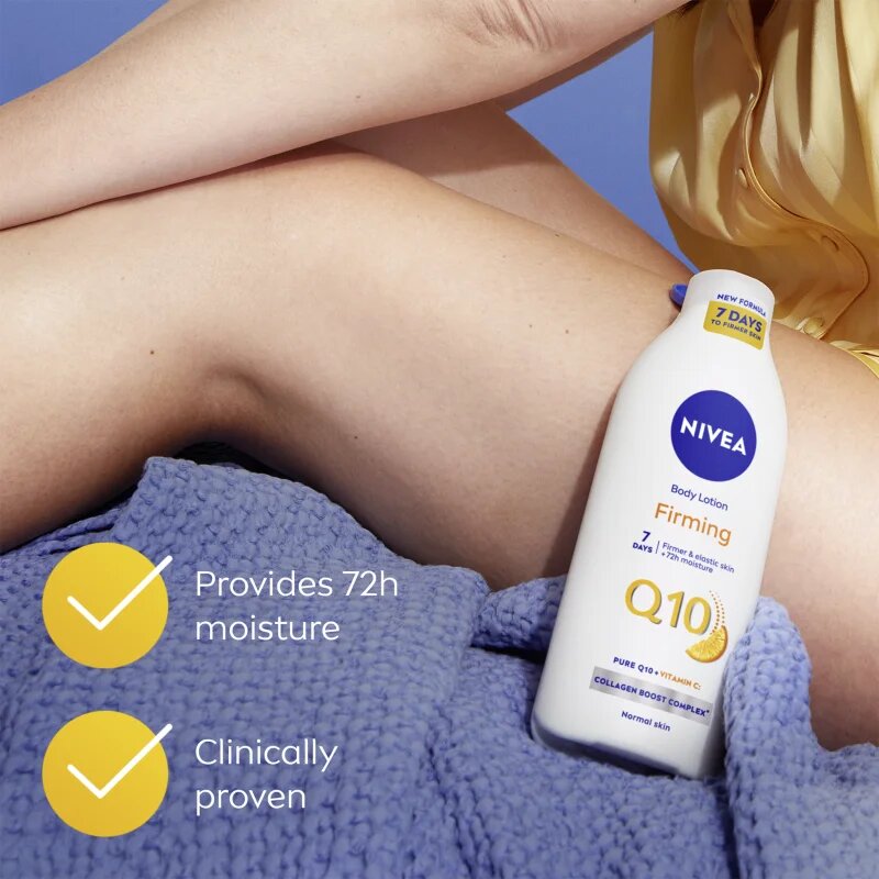 Nivea Q10 Firming feszesítő testápoló tej 250 ml