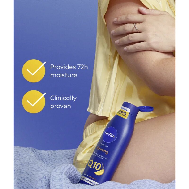Nivea Q10 Firming feszesítő testápoló tej száraz bőrre 250 ml