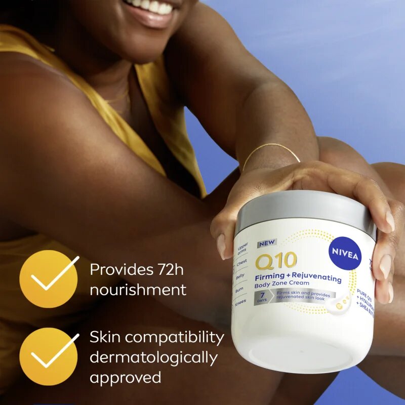 Nivea Q10 Firming & Rejuvenating feszesítő testkrém 400 ml