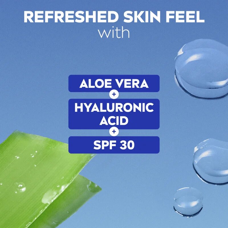 Nivea Refreshing könnyű hidratáló krém SPF 30 50 ml