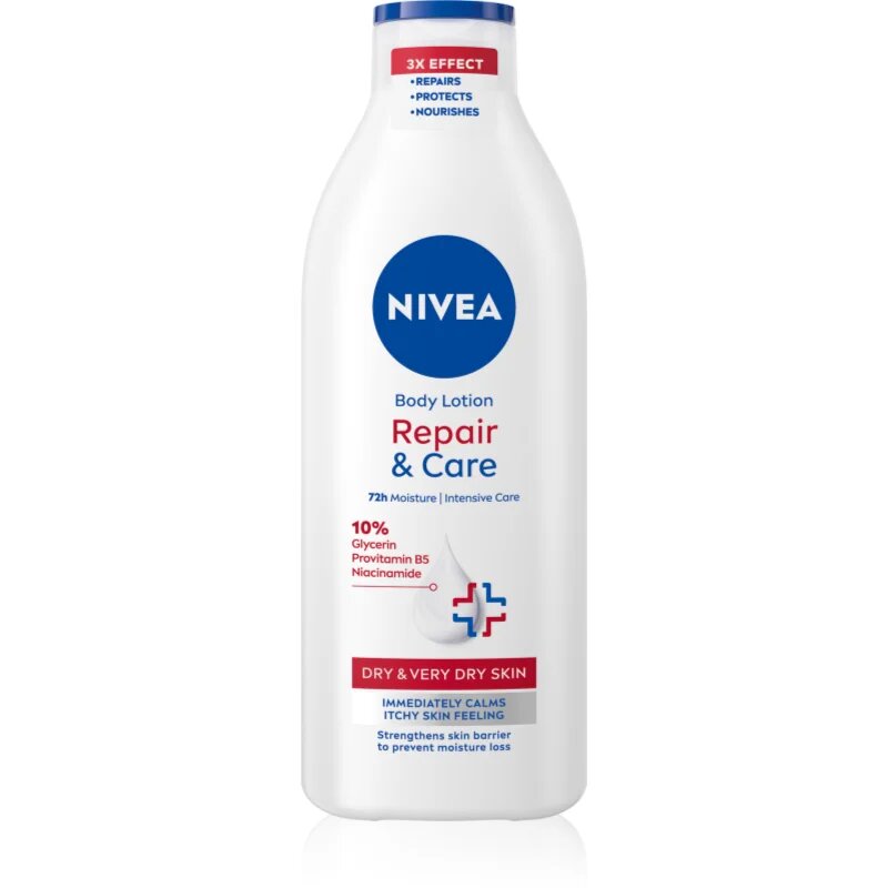 Nivea Repair & Care regeneráló testápoló tej 400 ml
