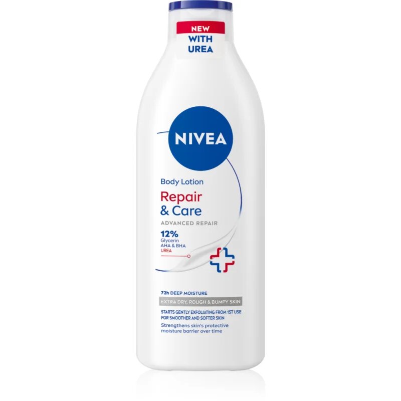Nivea Repair & Care Urea regeneráló testápoló tej a nagyon száraz bőrre 400 ml