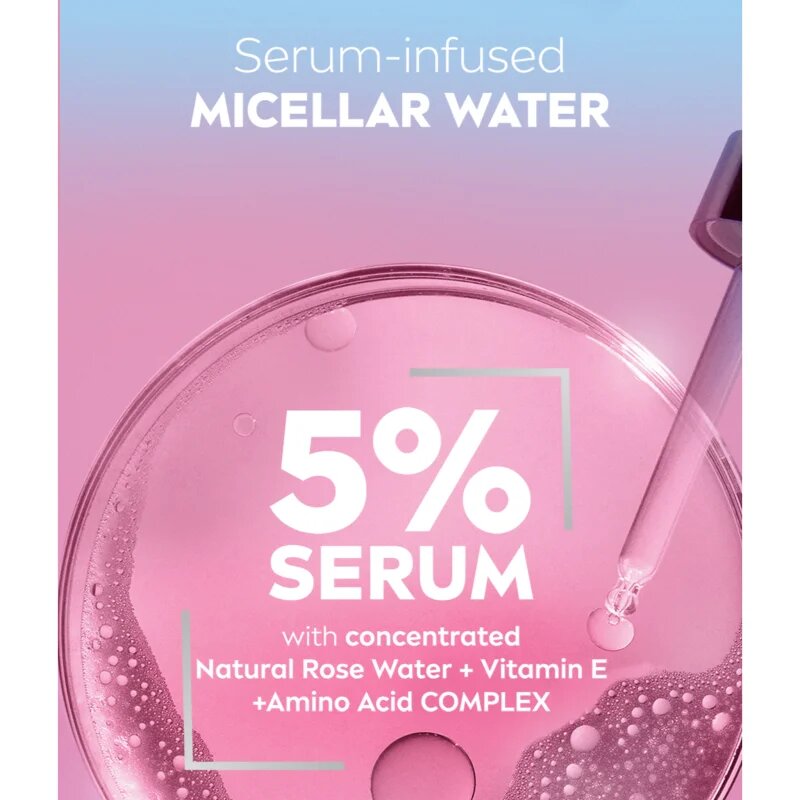 Nivea Rose Touch kétfázisú micellás víz 400 ml