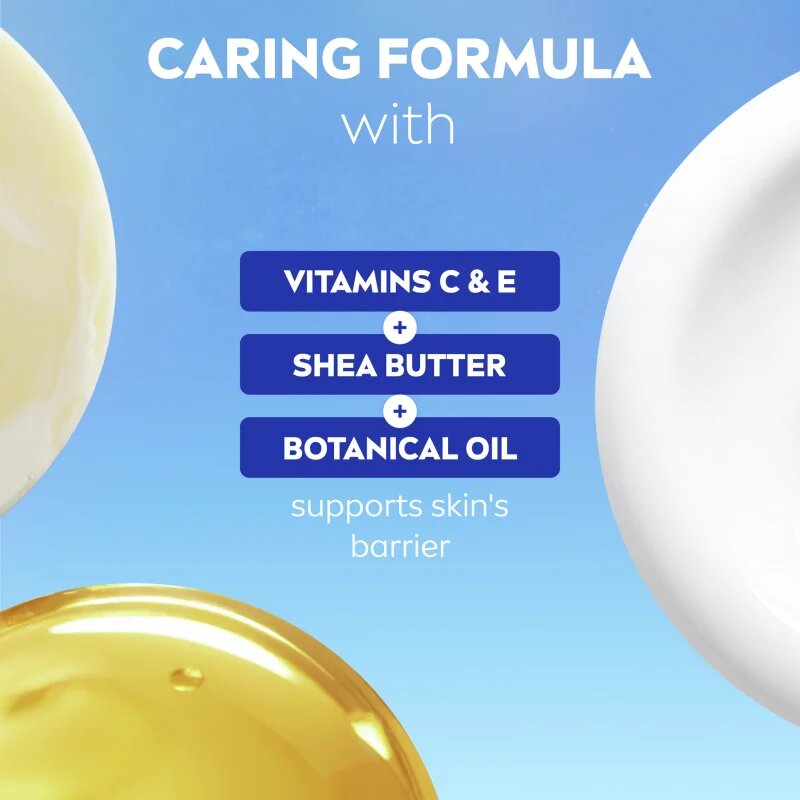 Nivea Shea Butter & Botanical Oil krémes tusoló gél 250 ml