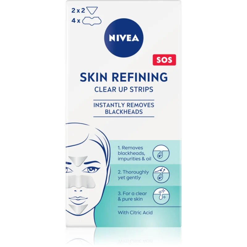 Nivea Skin Refining tisztító bőrtapasz 6 db