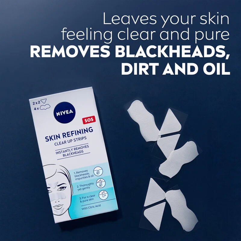 Nivea Skin Refining tisztító bőrtapasz 6 db