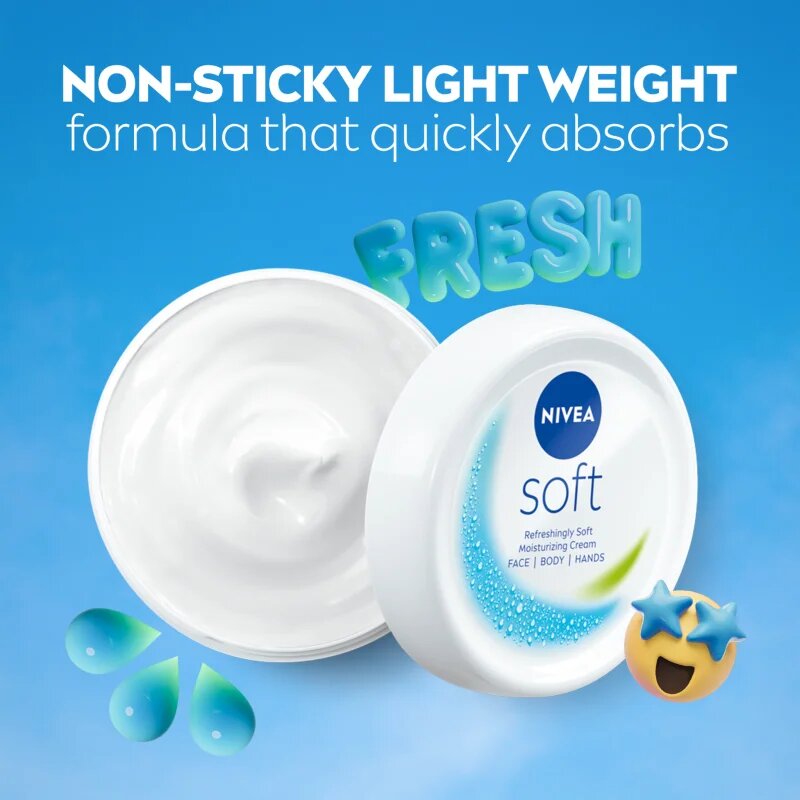 Nivea Soft hidratáló krém 50 ml