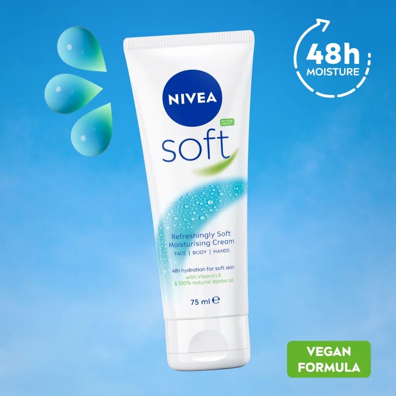 Nivea Soft hidratáló krém 75 ml