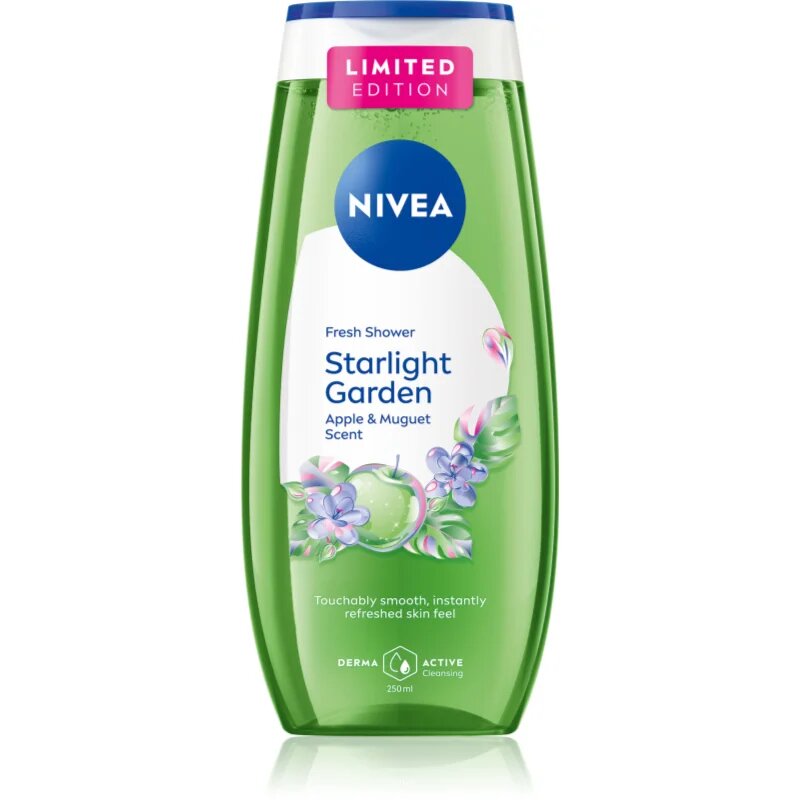 Nivea Starlight Garden felfrissítő tusfürdő gél limitált kiadás 250 ml