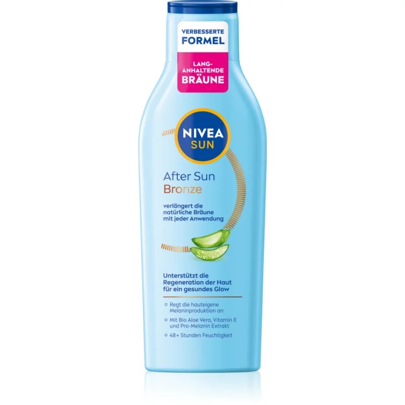 Nivea Sun After Sun & Bronze napozás utáni tej hosszabbítja a napbarnítottságot 200 ml