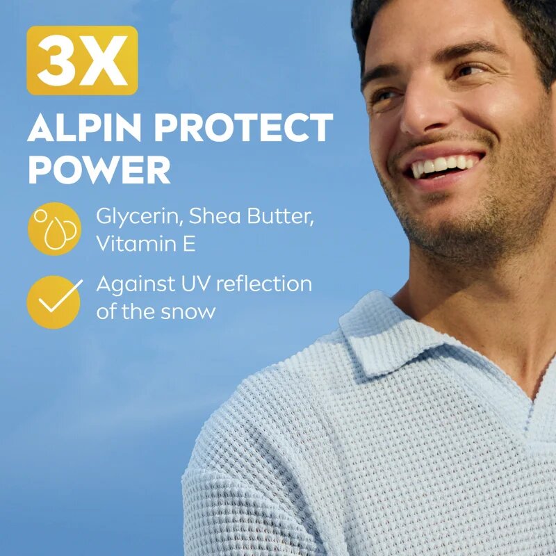 Nivea SUN Alpin napozó arckrém a hideg és a szél ellen SPF 50+ 40 ml