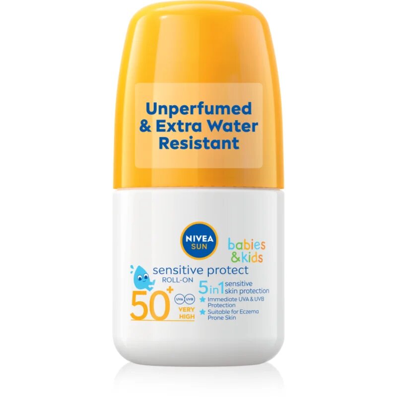 Nivea SUN Babies & Kids gyermek napozótej roll-on SPF 50+ 50 ml