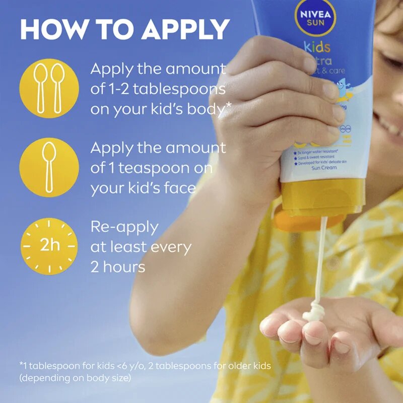 Nivea SUN Kids naptej gyermekeknek SPF 50+ 150 ml