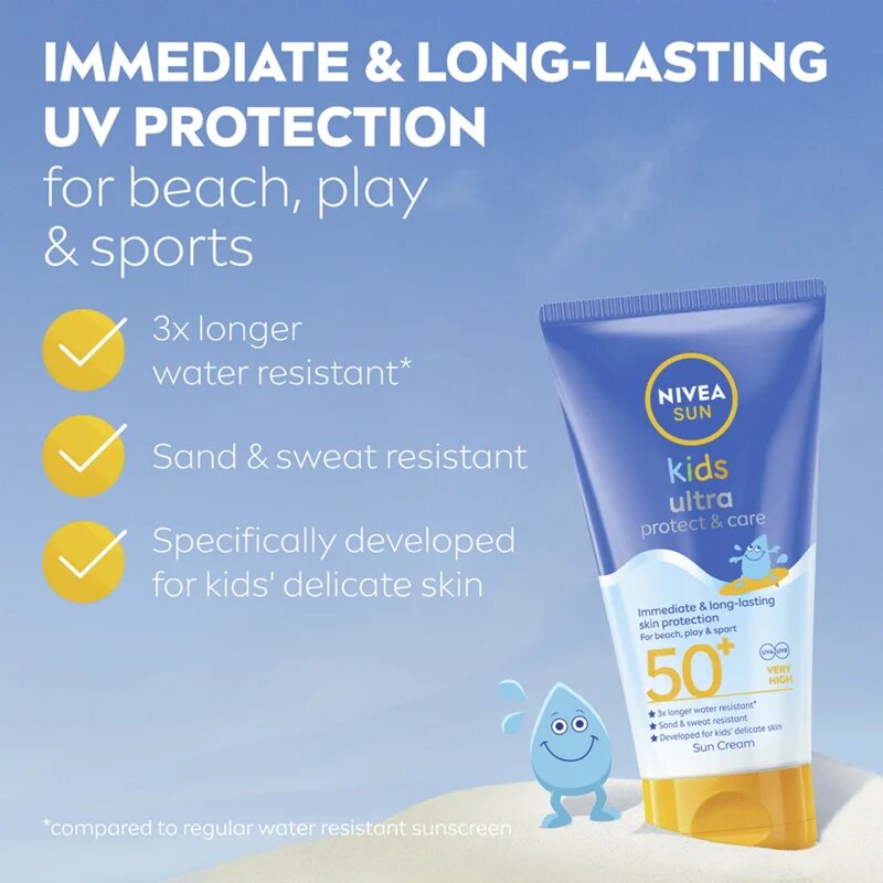 Nivea SUN Kids naptej gyermekeknek SPF 50+ 150 ml