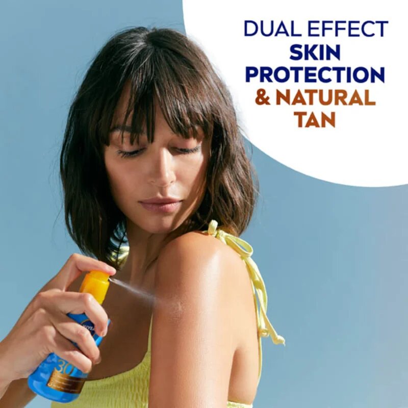 Nivea SUN Protect & Bronze intenzív napozó spray SPF 30 200 ml