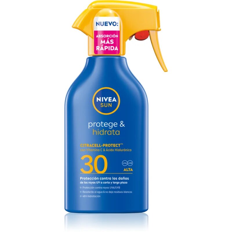 Nivea SUN Protect & Moisture hidratáló napozó spray SPF 30 270 ml