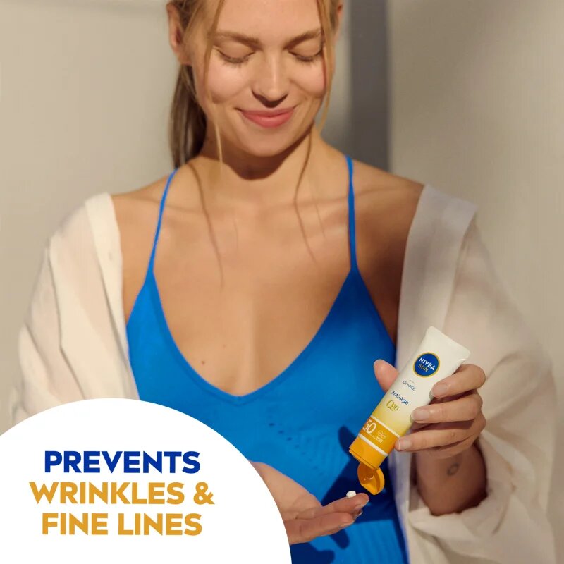Nivea SUN ránctalanító napozókrém SPF 50 50 ml