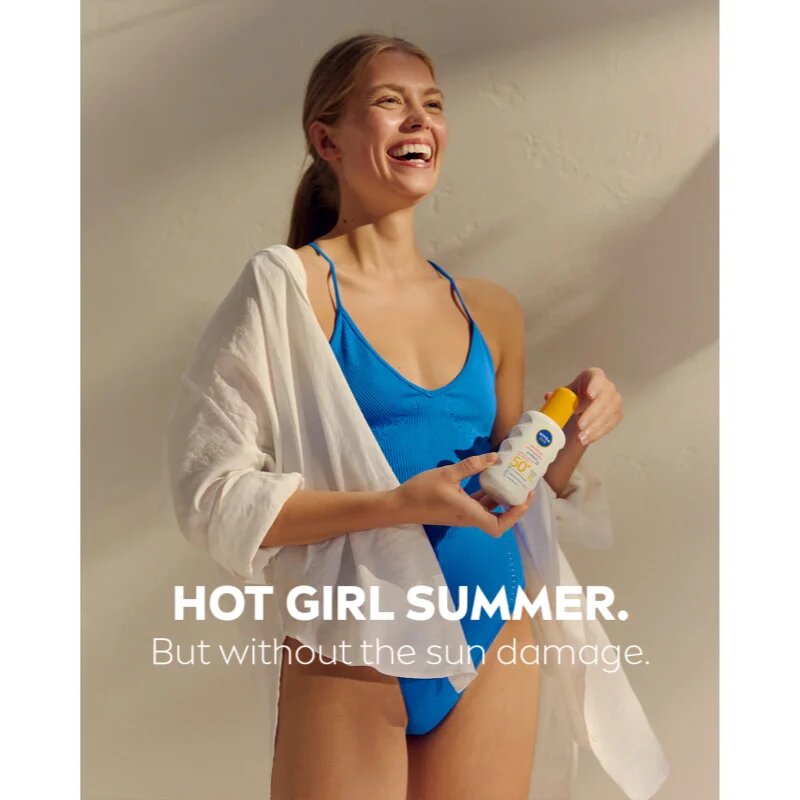 Nivea SUN Sensitive Immediate napvédő spray SPF 50+ 200 ml