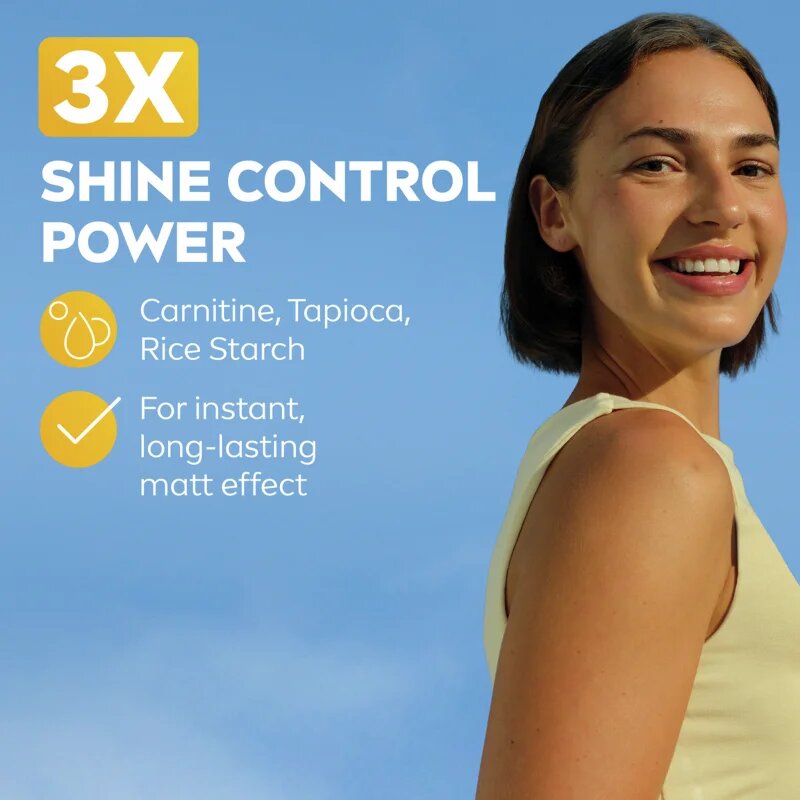 Nivea SUN Shine Control napozó arckrém SPF 50+ SPF 50+ 40 ml