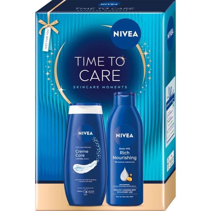 Nivea Time to Care ajándékszett a táplálásért és hidratálásért