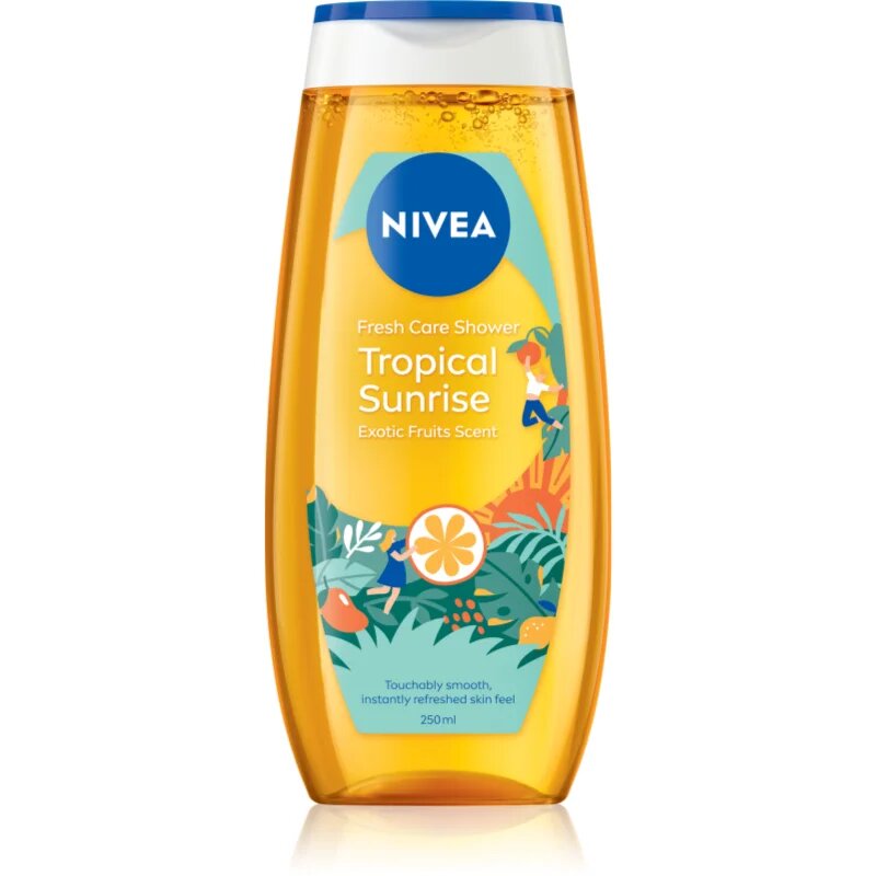 Nivea Tropical Sunrise hidratáló tusoló gél 250 ml