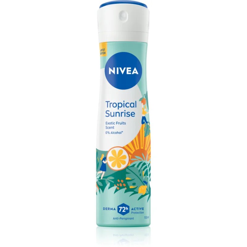 Nivea Tropical Sunrise izzadásgátló spray 150 ml