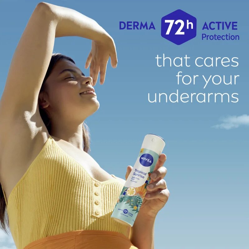 Nivea Tropical Sunrise izzadásgátló spray 150 ml