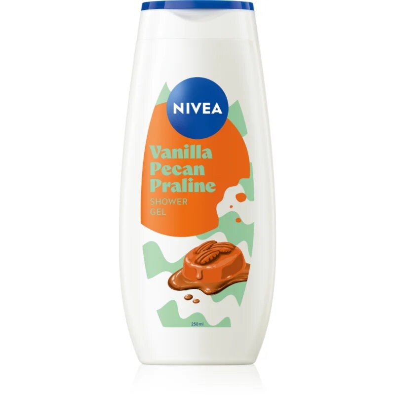 Nivea Vanilla Pecan Praline tusfürdő gél 250 ml