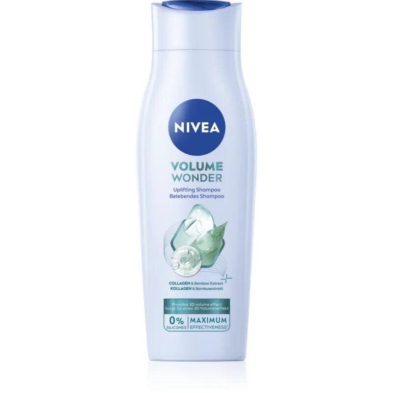 Nivea Volume Wonder ápoló sampon a hajtérfogat növelésére 250 ml