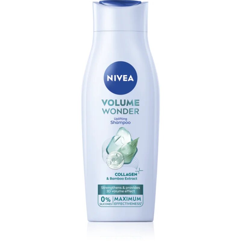 Nivea Volume Wonder ápoló sampon a hajtérfogat növelésére 400 ml