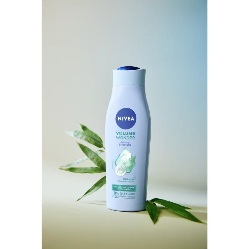 Nivea Volume Wonder ápoló sampon a hajtérfogat növelésére 400 ml