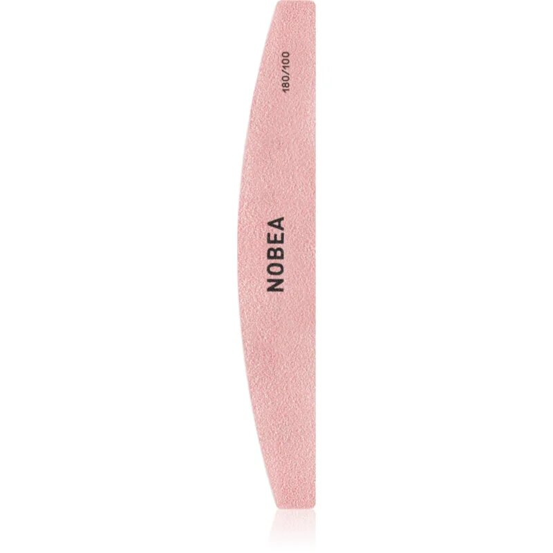 NOBEA Accessories Half-moon Nail File 180/100 Klasszikus körömreszelő két különböző érdeséggel 1 db