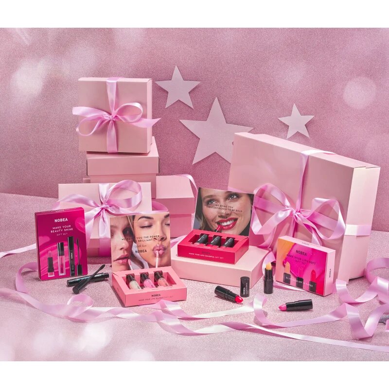 NOBEA Beauty Pleasure Make Your Lips Colorful Gift Set rúzs szett ajándék kiadás