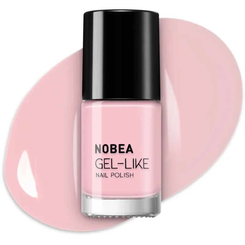 NOBEA Day-to-Day 3-Piece Nail Polish set with Top coat körömlakk szett Best of Nude Nails