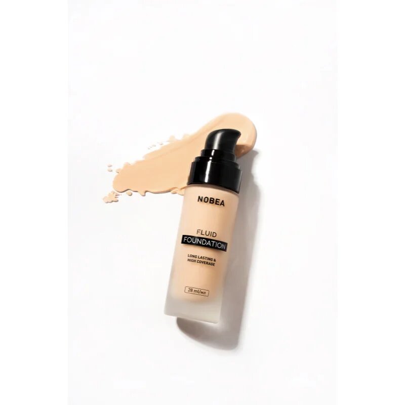NOBEA Day-to-Day Fluid Foundation tartós alapozó árnyalat 06 True beige 28 ml