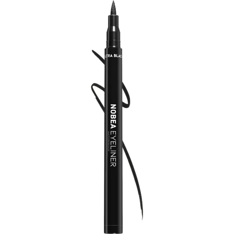 NOBEA Day-to-Day Liquid Pen Eyeliner Vízálló szemceruza árnyalat Ultra Black 1.1 ml