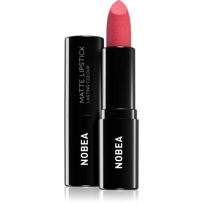 NOBEA Day-to-Day Matte Lipstick mattító rúzs árnyalat Coral #M17 3 g