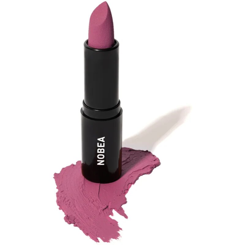 NOBEA Day-to-Day Matte Lipstick mattító rúzs árnyalat Plum purple #M15 3 g