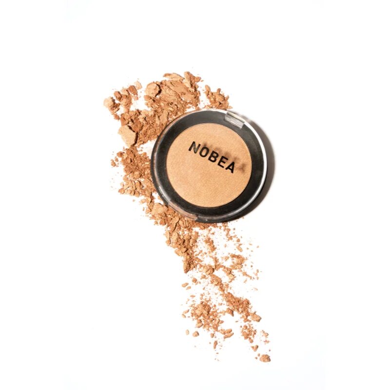 NOBEA Day-to-Day Mono Eyeshadow szemhéjfesték csillámporral árnyalat Toasted almond 35 g