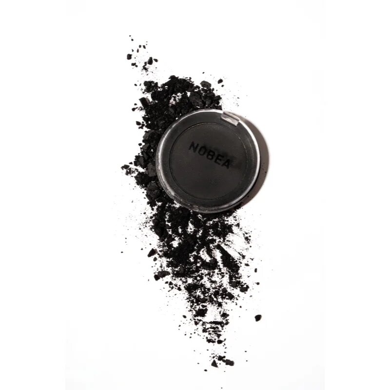 NOBEA Day-to-Day Mono Eyeshadow szemhéjfesték matt hatással árnyalat Black chant 3.5 g