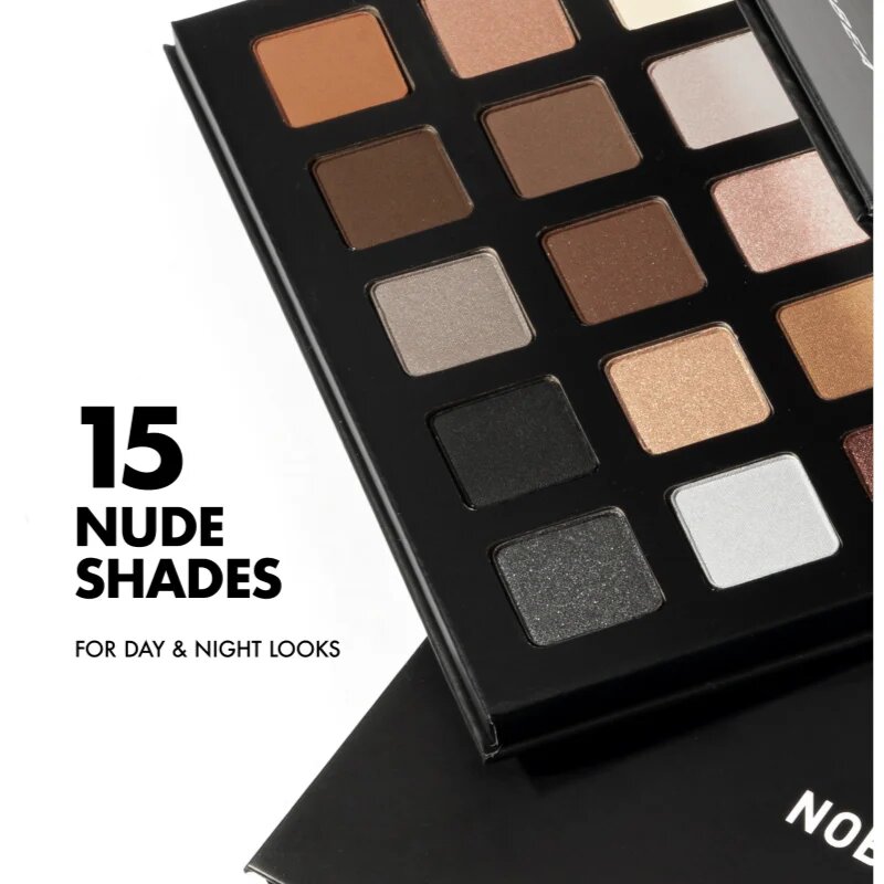 NOBEA Day-to-Day Naturally Nude Eyeshadow Palette szemhéjfesték paletta 24 g