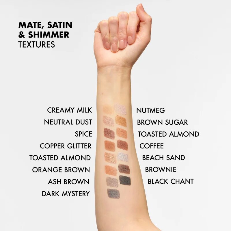 NOBEA Day-to-Day Naturally Nude Eyeshadow Palette szemhéjfesték paletta 24 g
