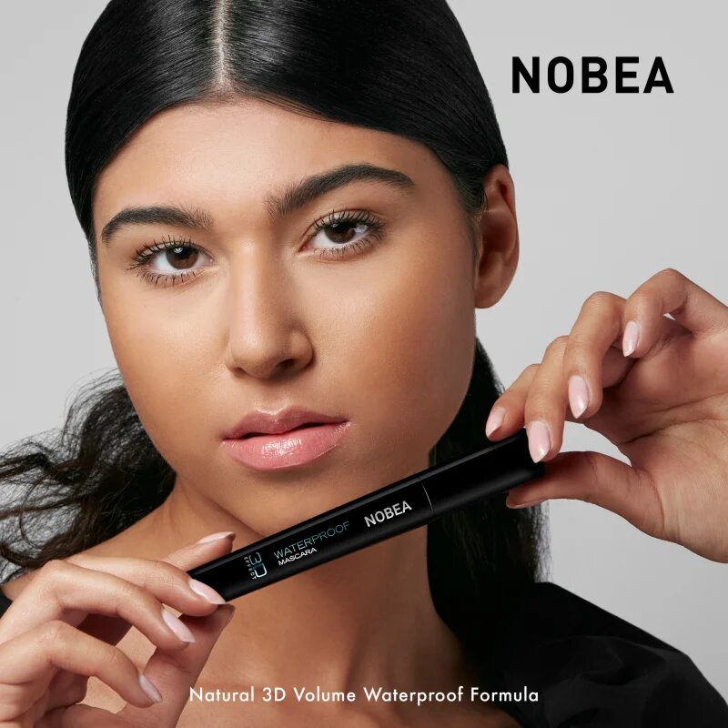 NOBEA Festive 3D Waterproof Mascara vízálló és tömegnövelő szempillaspirál 8 ml