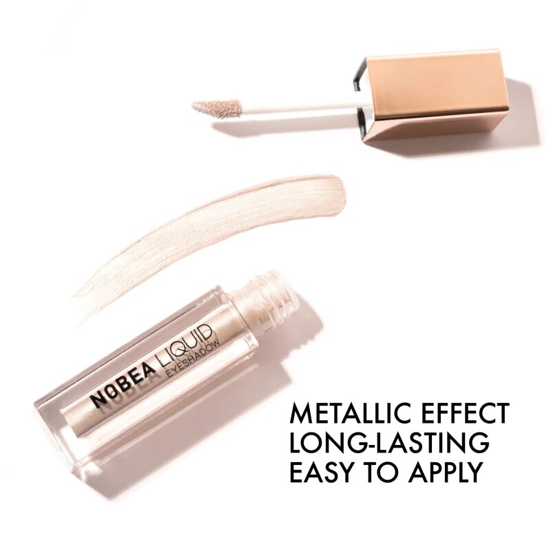 NOBEA Metal Liquid Eyeshadow folyékony szemhéjfesték árnyalat Moonstone #E03 4 ml